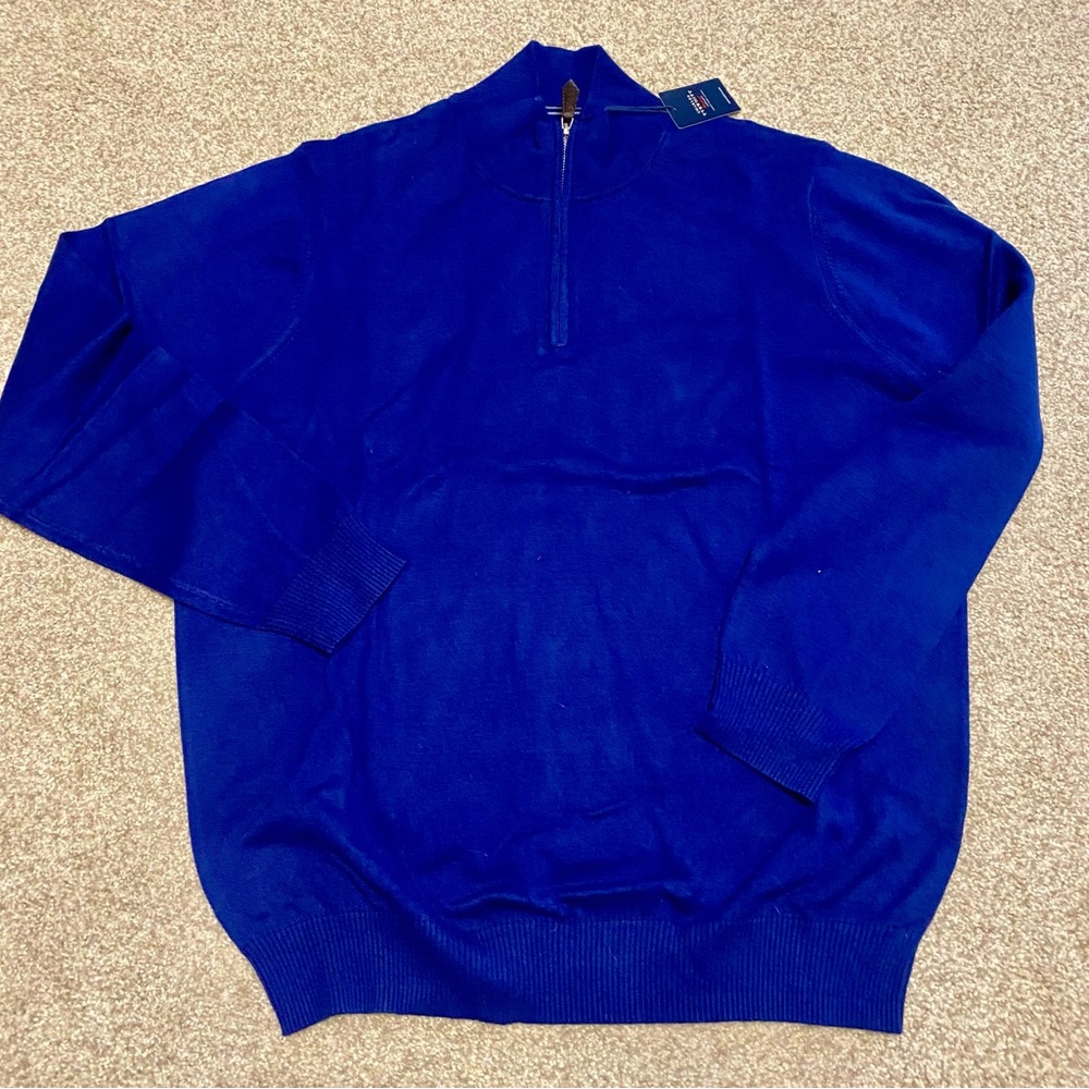 Charles Tyrwhitt 1/4 zip wool sweater